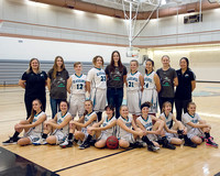 Vista Girls B-Ball team and individual
