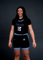 Girls Basketball seniors in studio